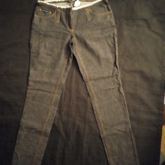 NWT Dolce & Gabbana Straight Leg Women’s Jeans Size 46 (10 US) - Picture 2 of 11